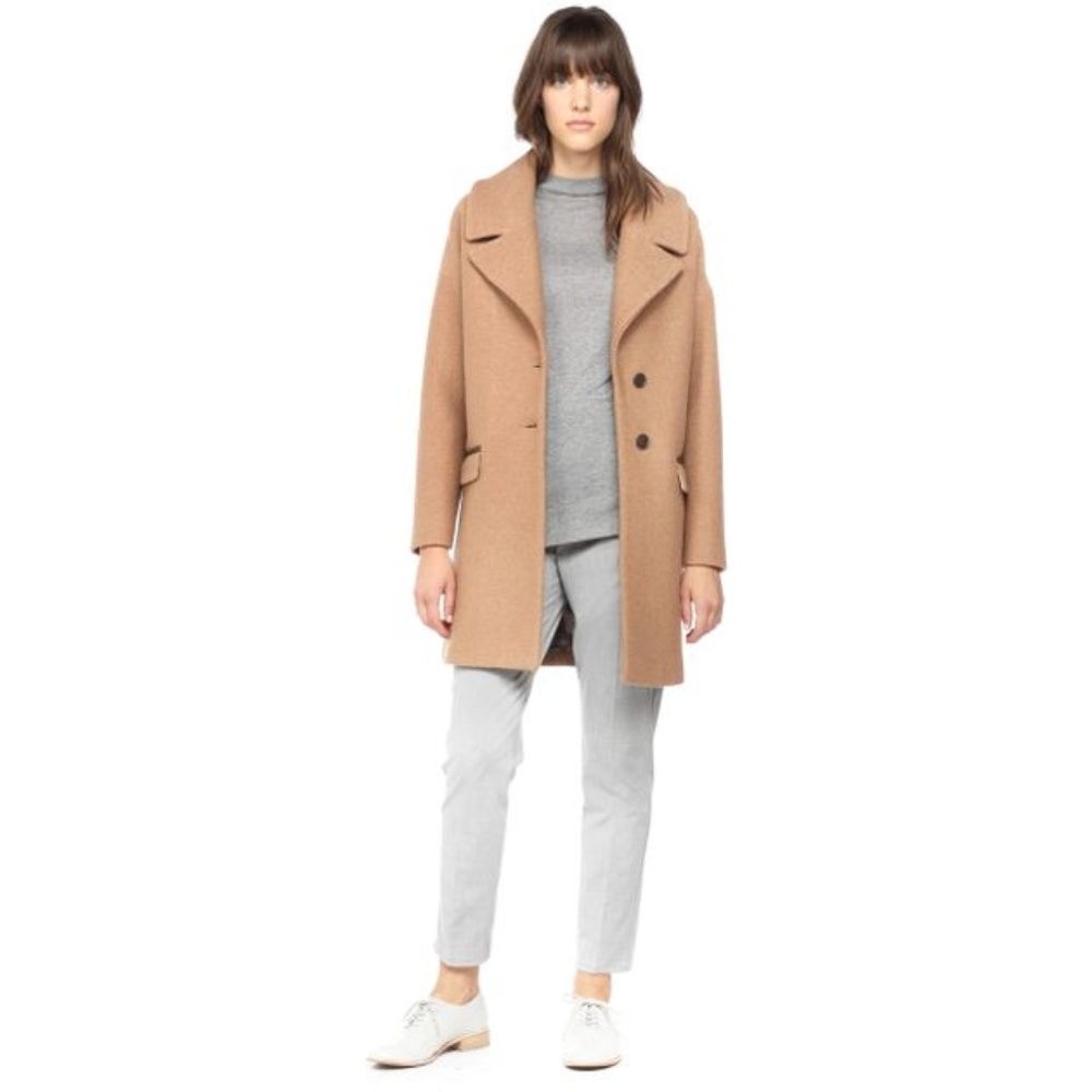 Luxurious Soia & Kyo Masha Boxy Wool Coat
